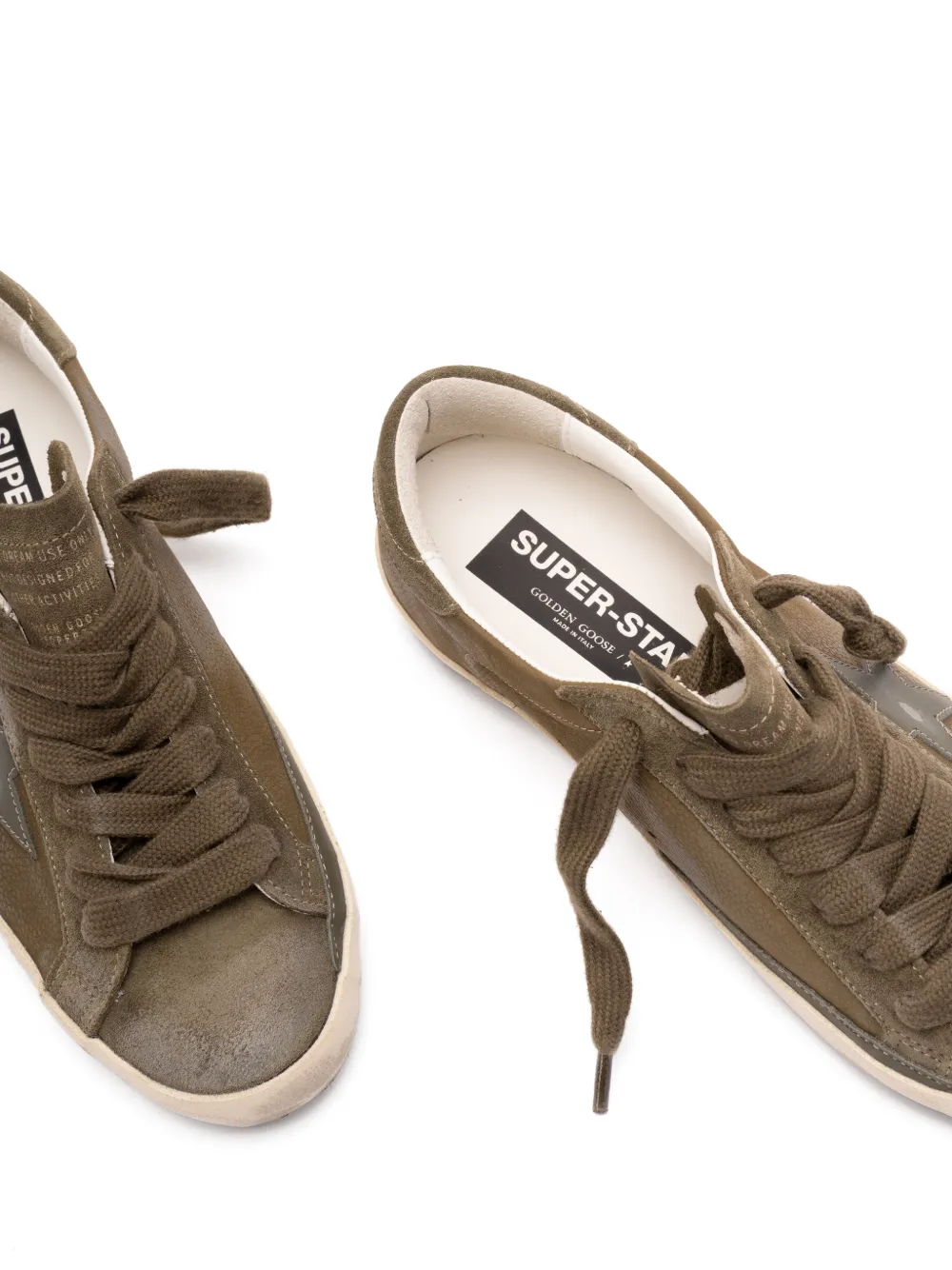 Golden Goose Super-Star sneakers Groen