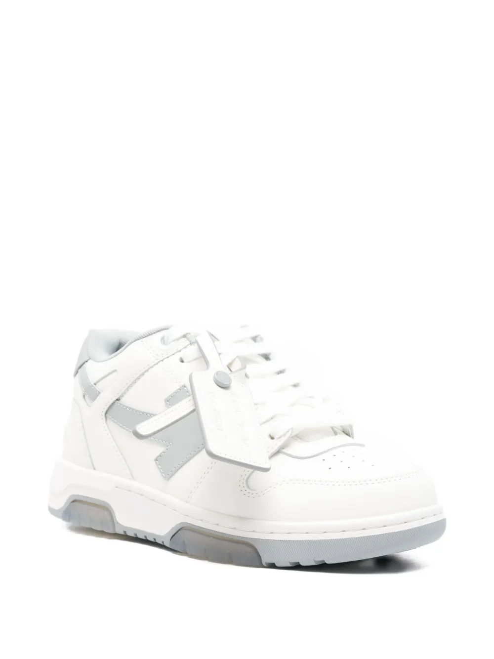 Off-White arrow sneakers - Wit