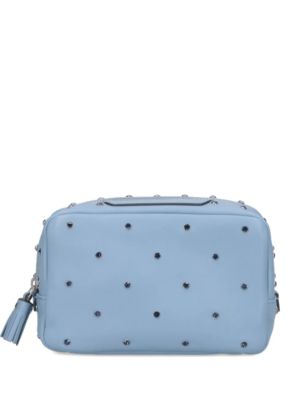 Anya Hindmarch mini Important Things clutch bag - Blu