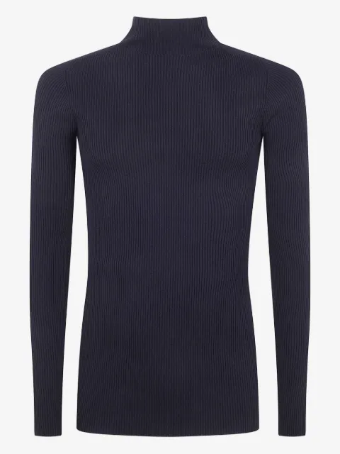 Rick Owens ribbed high-neck sweater