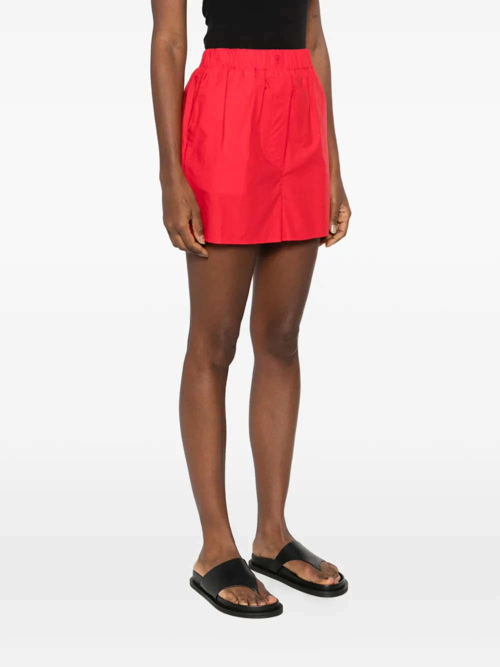  The Frankie Shop Elasticated Shorts - Red 