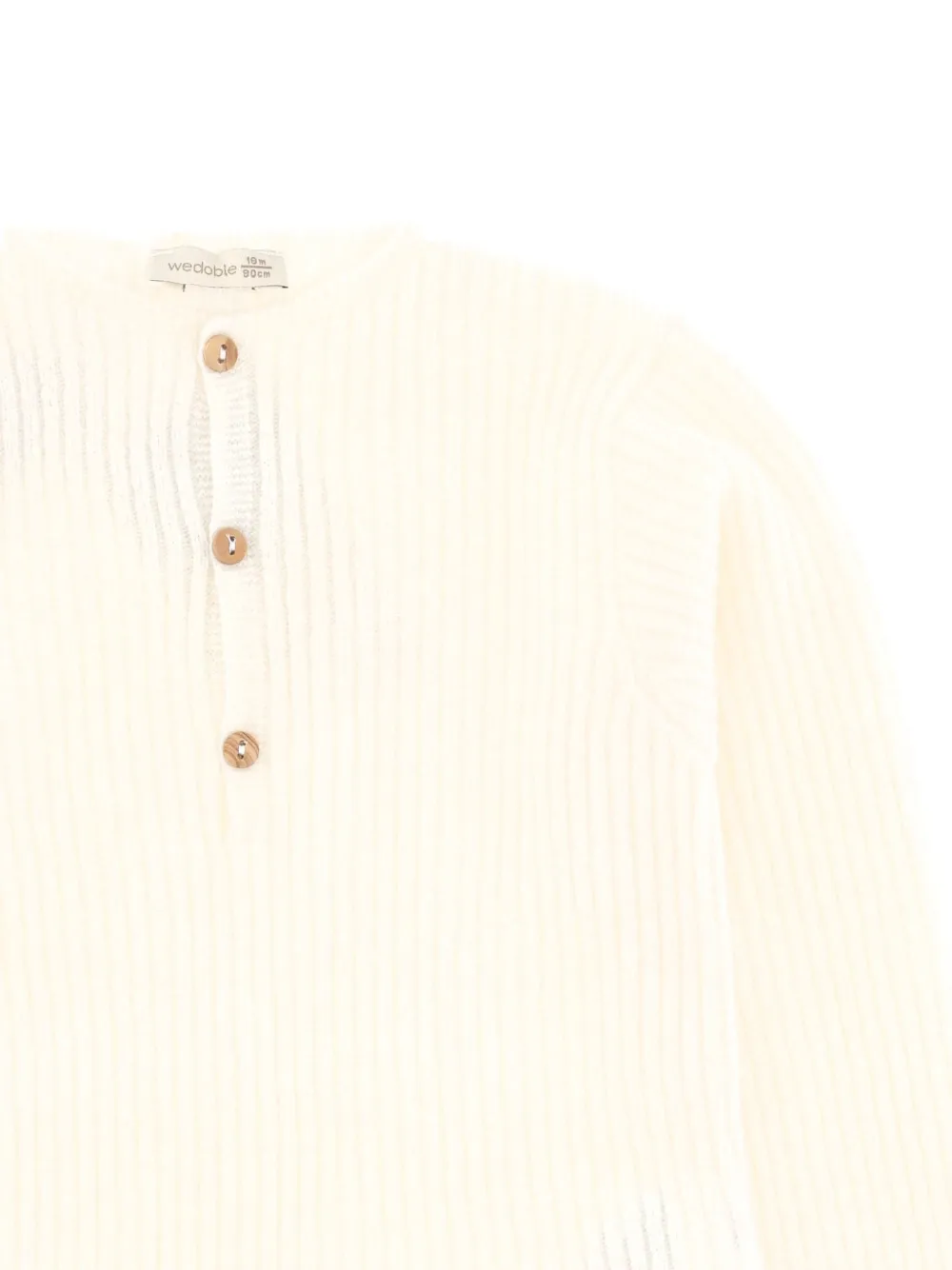 Wedoble button ribbed sweater | Prendas tejidas para chico | Image 2