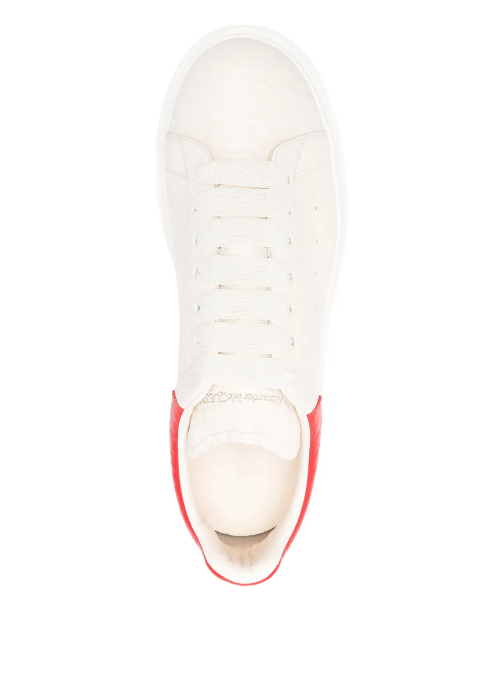 Alexander McQueen Sneakers met reliëf Beige