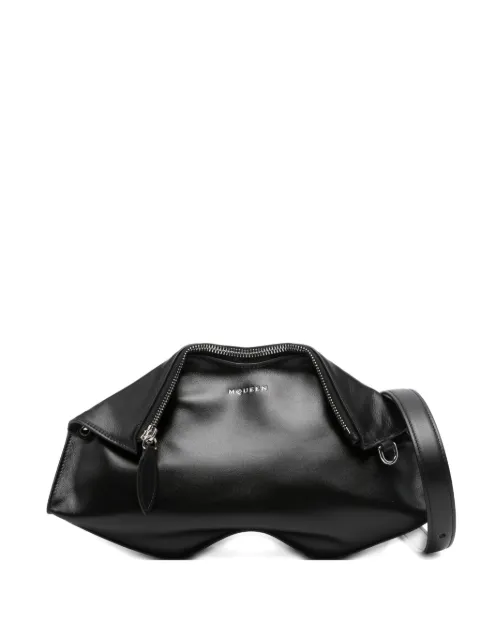 Alexander McQueen Manta  zip clutch bag