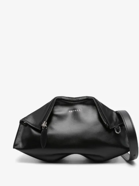 Alexander McQueen Manta  zip clutch bag