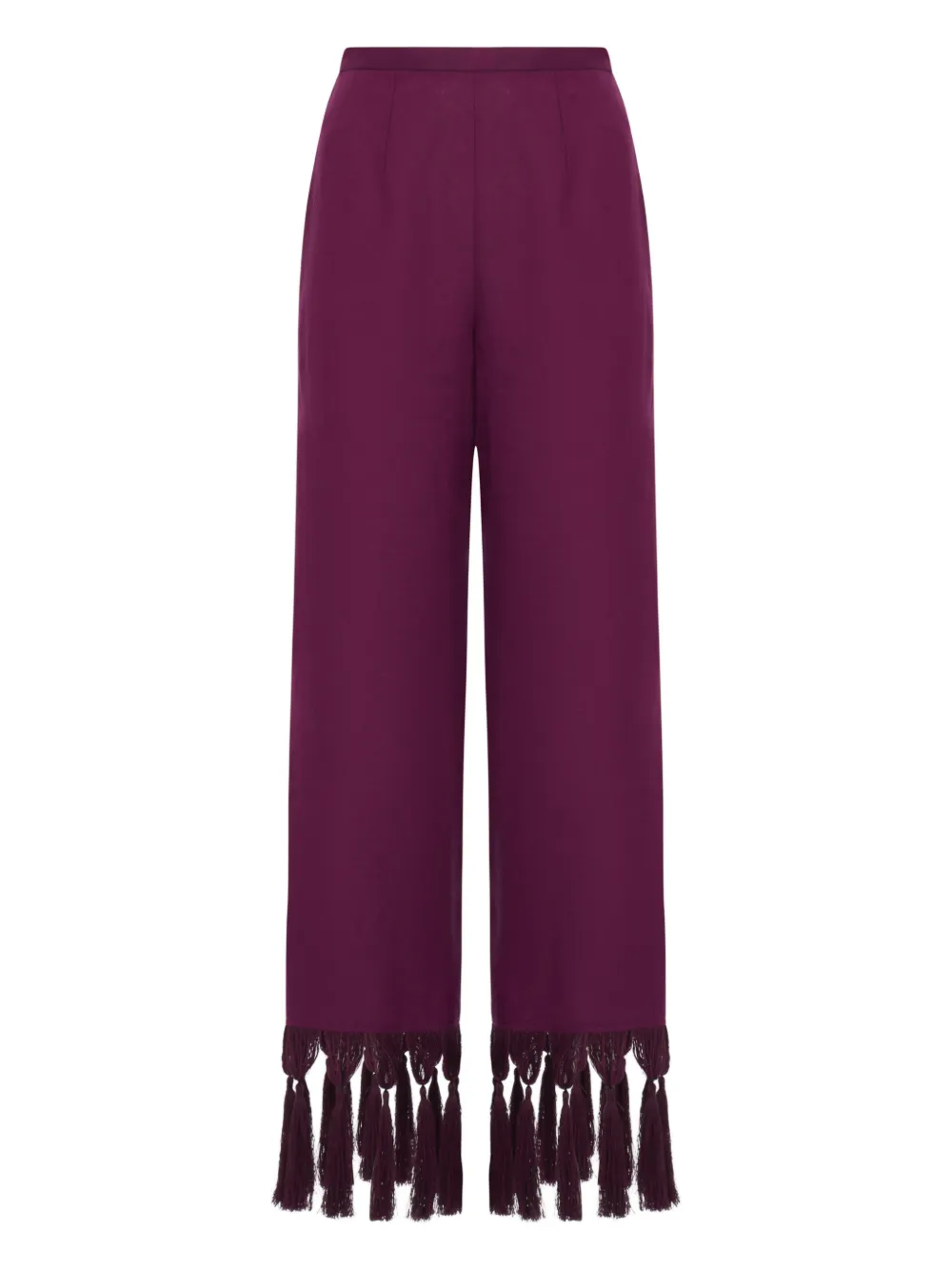 Taller Marmo Marlino fringed trousers - Violett