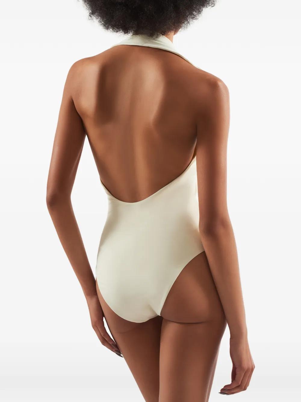 Taller Marmo Tropicana badpak met franje Beige