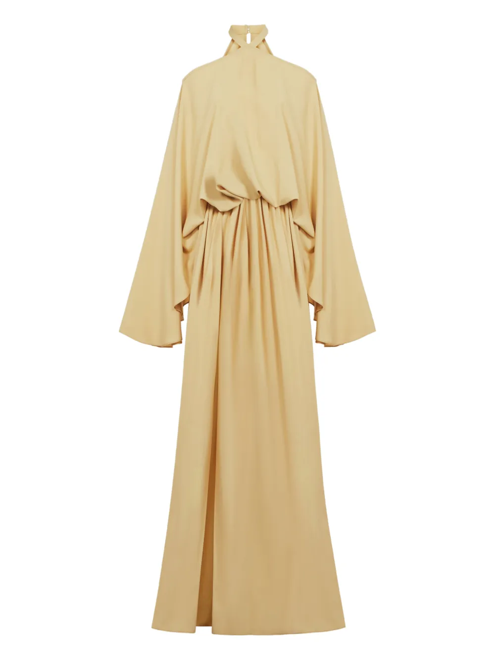 Taller Marmo Sundance maxi-jurk met halternek Geel