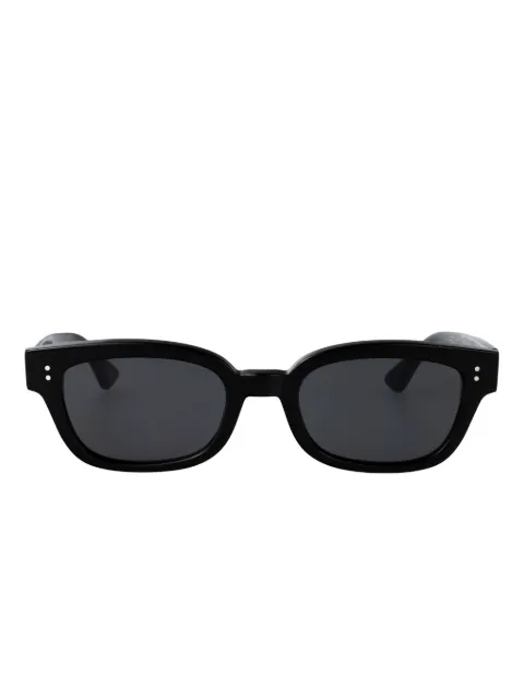 FIVEFOURFIVE 545 studded rectangle sunglasses