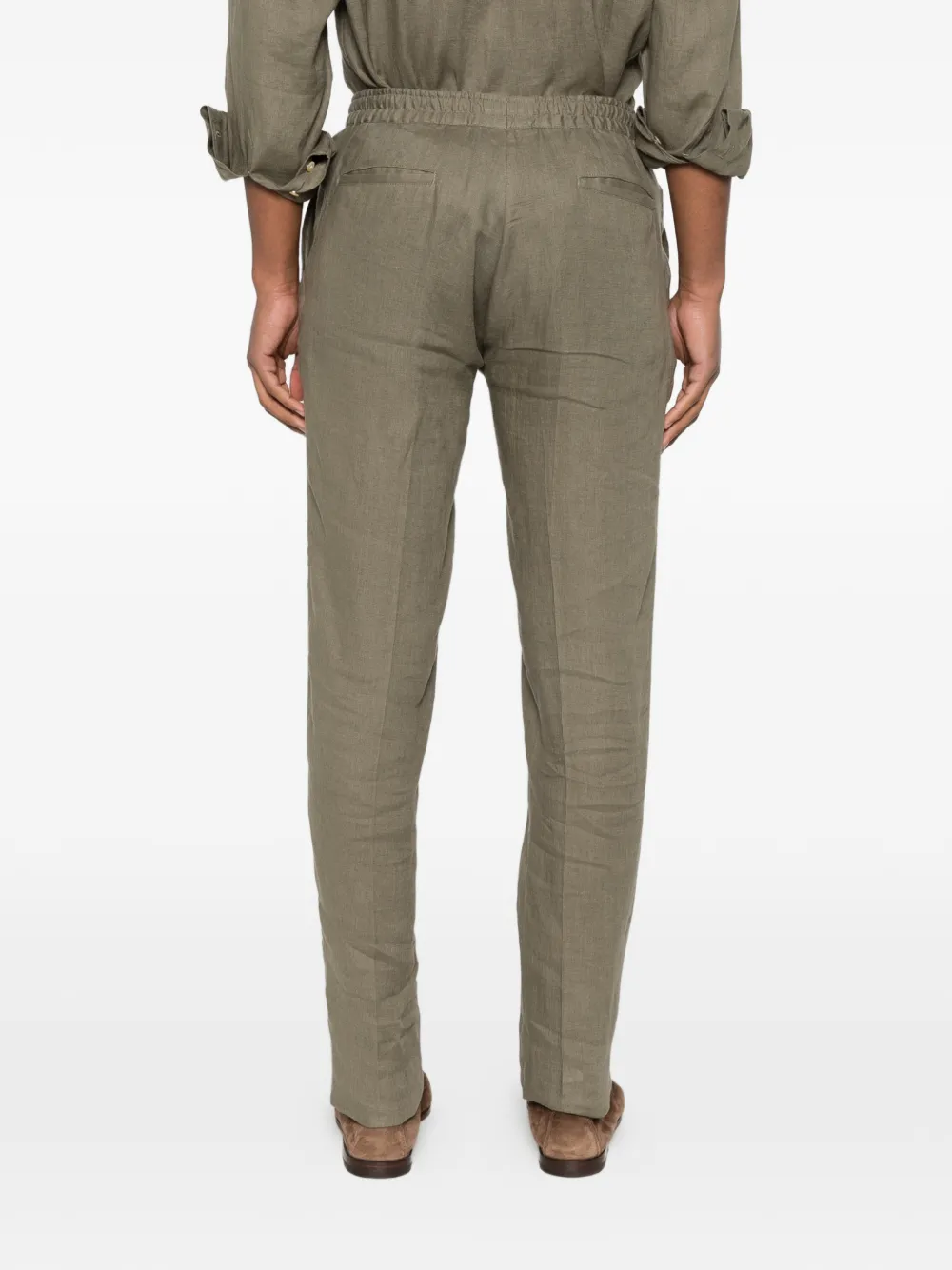 Kiton Plooibroek Groen