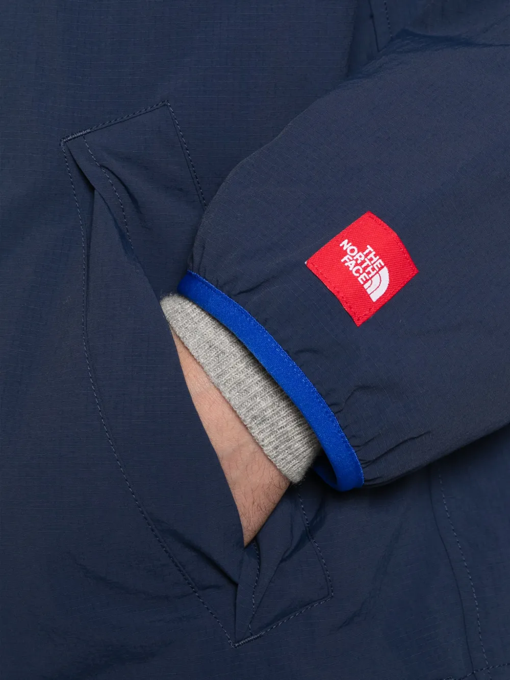 The North Face Red Box omkeerbaar fleece jack Blauw