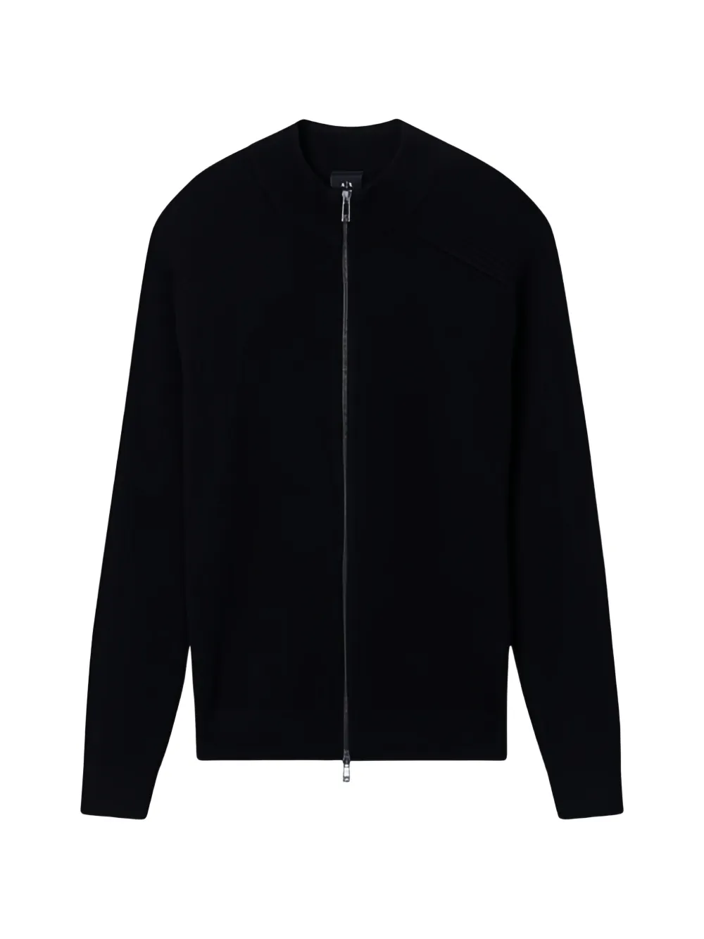 Armani Exchange zip-up cardigan - Nero