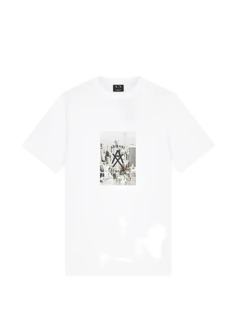 Armani Exchange graphic-print T-shirt