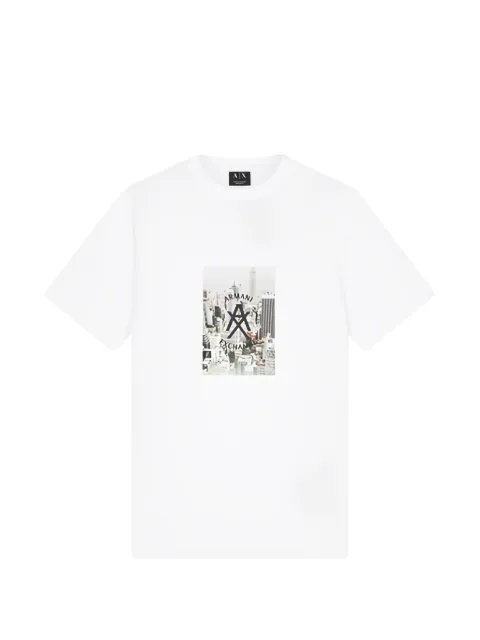 Armani Exchange graphic-print T-shirt