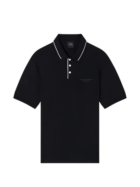 Armani Exchange short-sleeve polo shirt