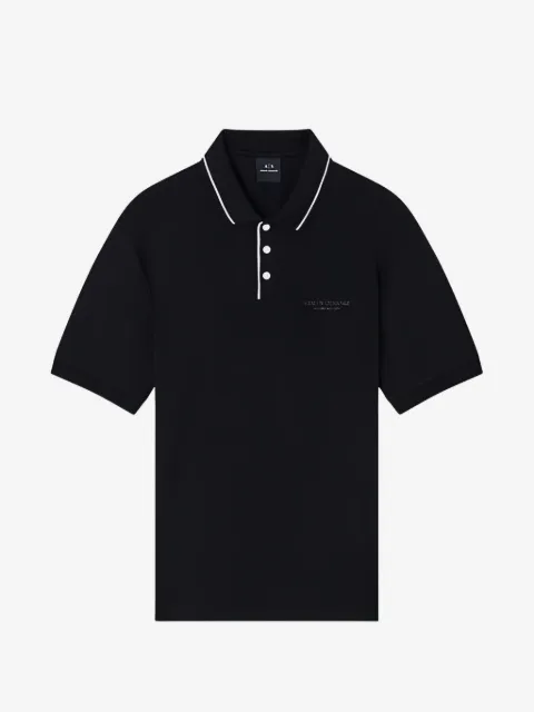 Armani Exchange short-sleeve polo shirt
