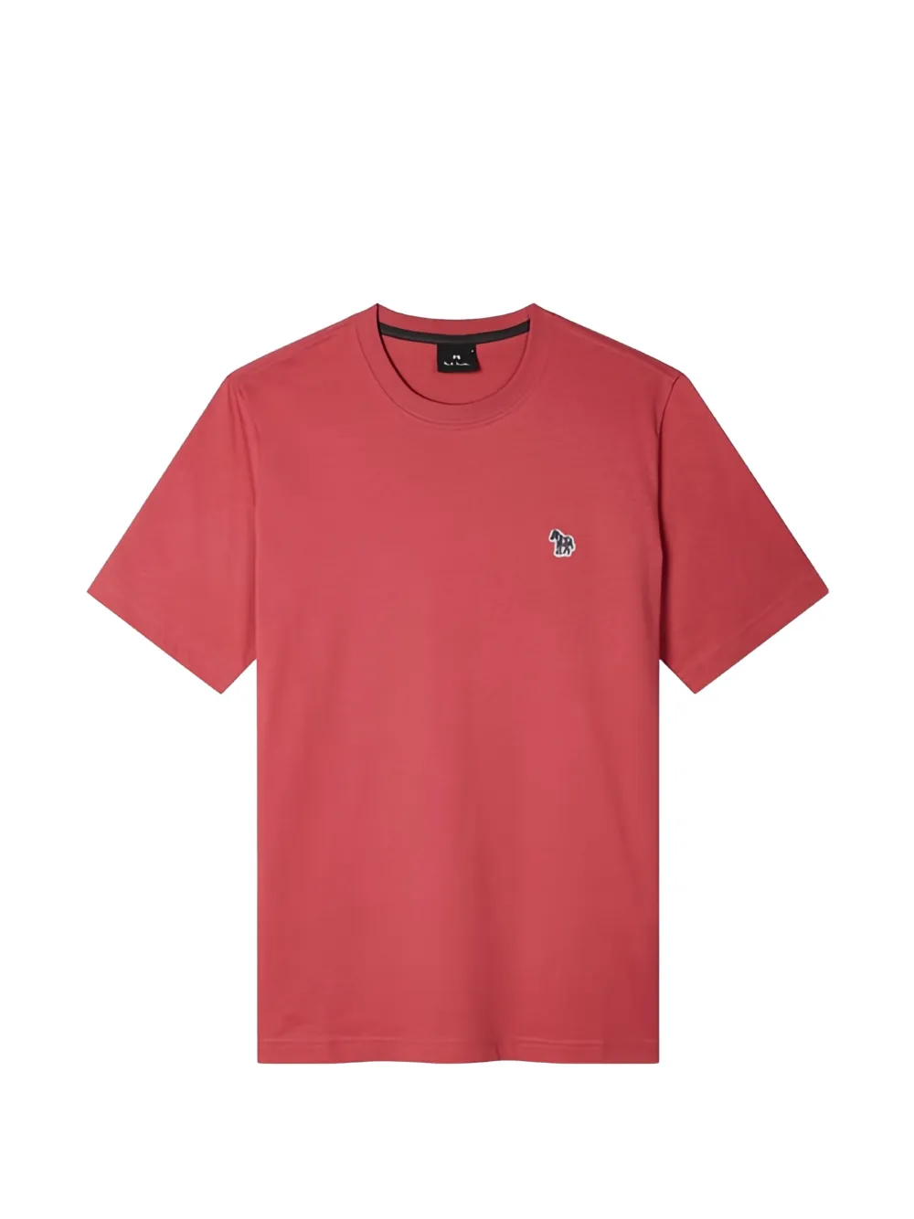 PS Paul Smith zebra-patch T-shirt - Rosso