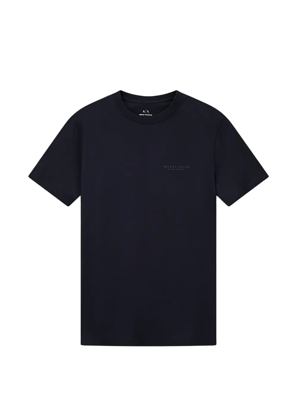 Armani Exchange logo-detail T-shirt - Blu