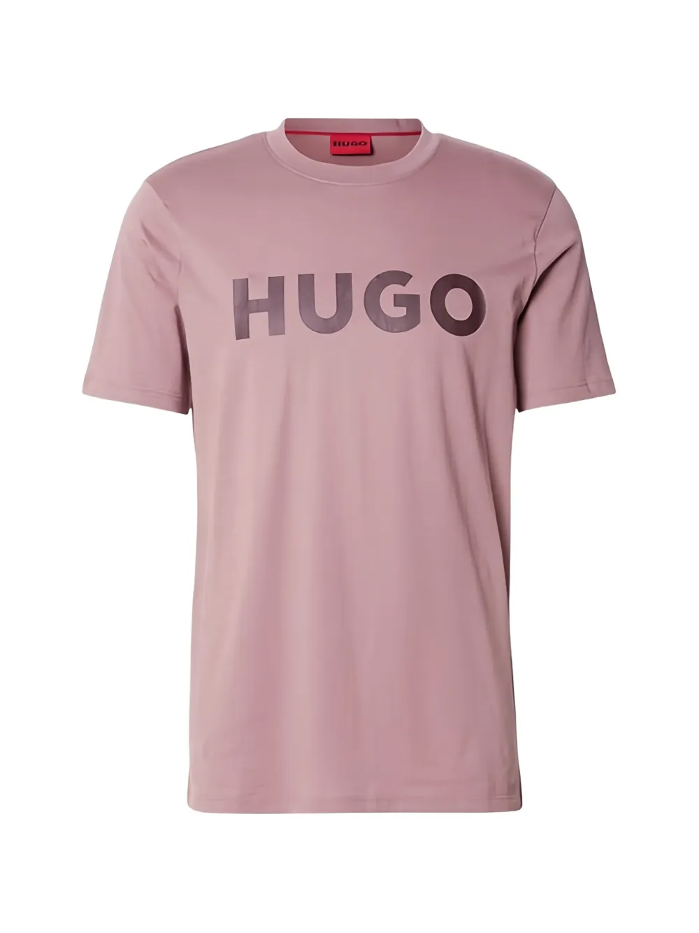 HUGO Dulivio logo-print T-shirt - Rosa