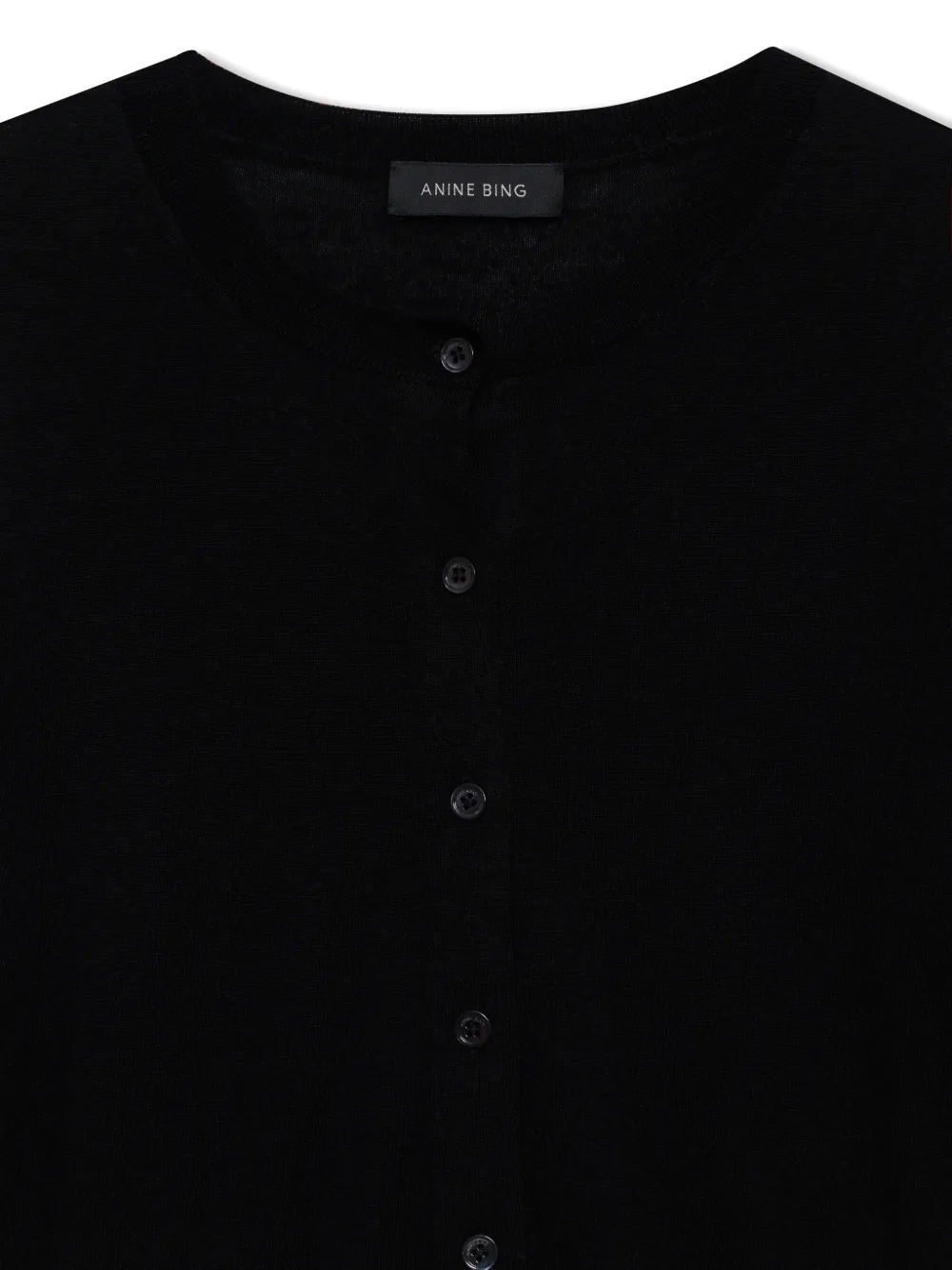  Anine Bing Buttoned Long-sleeve Cardigan - Black 