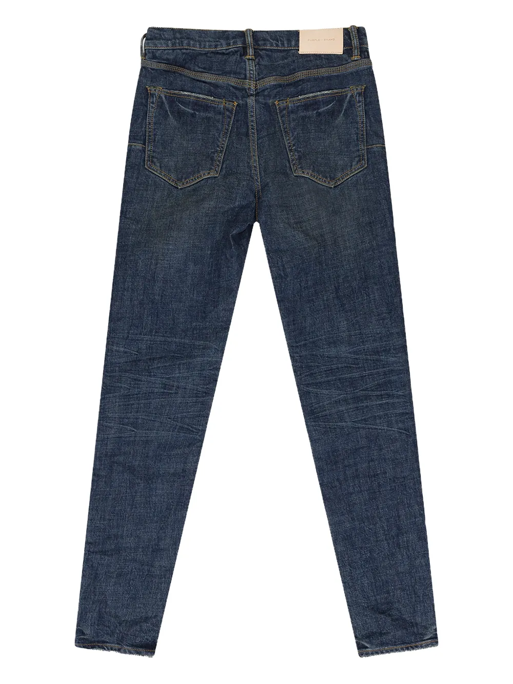Purple Brand RINSE SKINNY JEANS Blue Dark Stone - Blauw