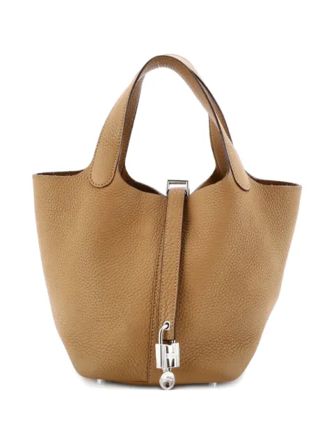 Hermès Pre-Owned Picotin Lock Bag Clemence PM bucket bag