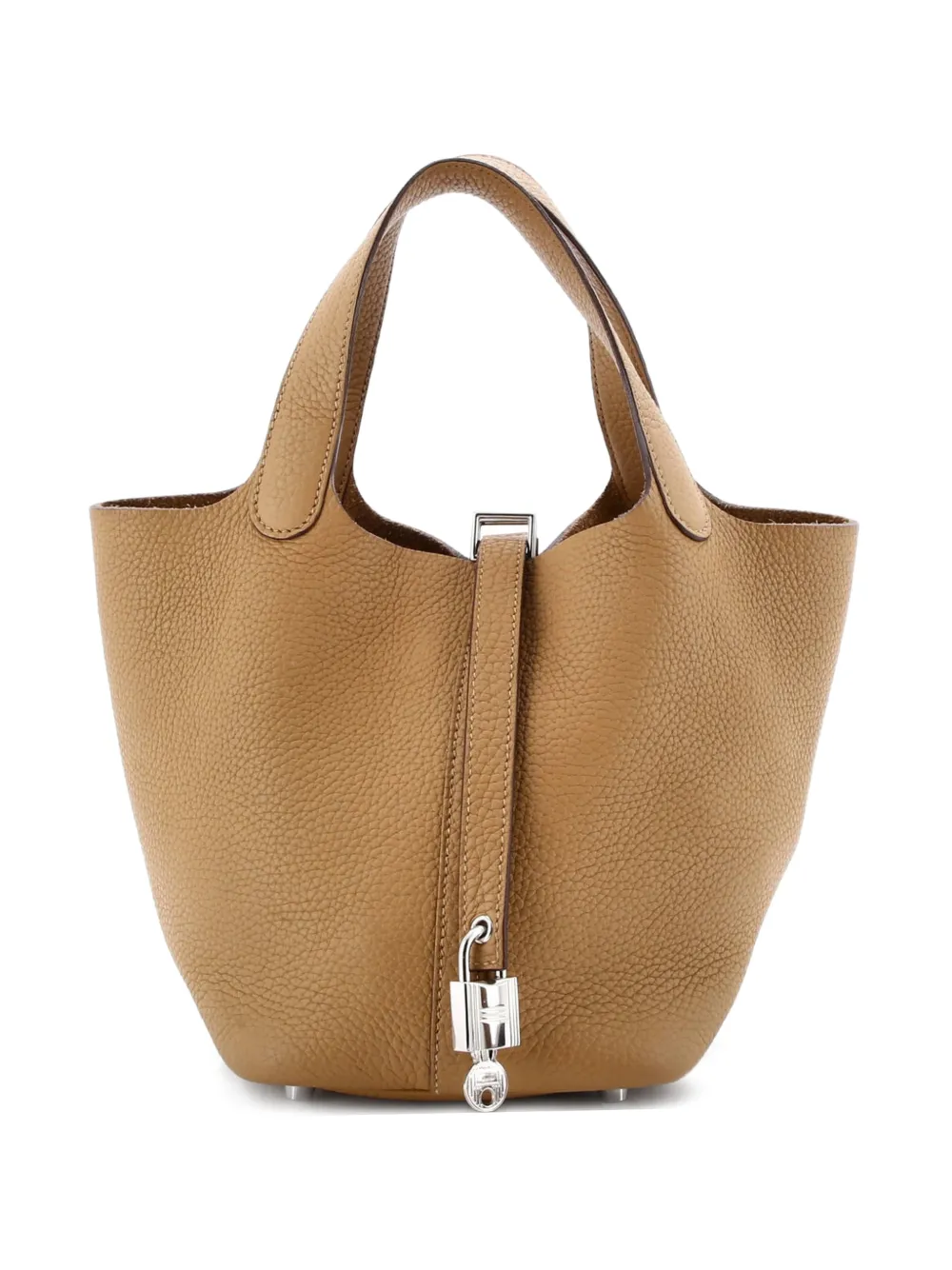 Hermès Pre-Owned Picotin Lock Bag Clemence PM bucket bag - Neutrals