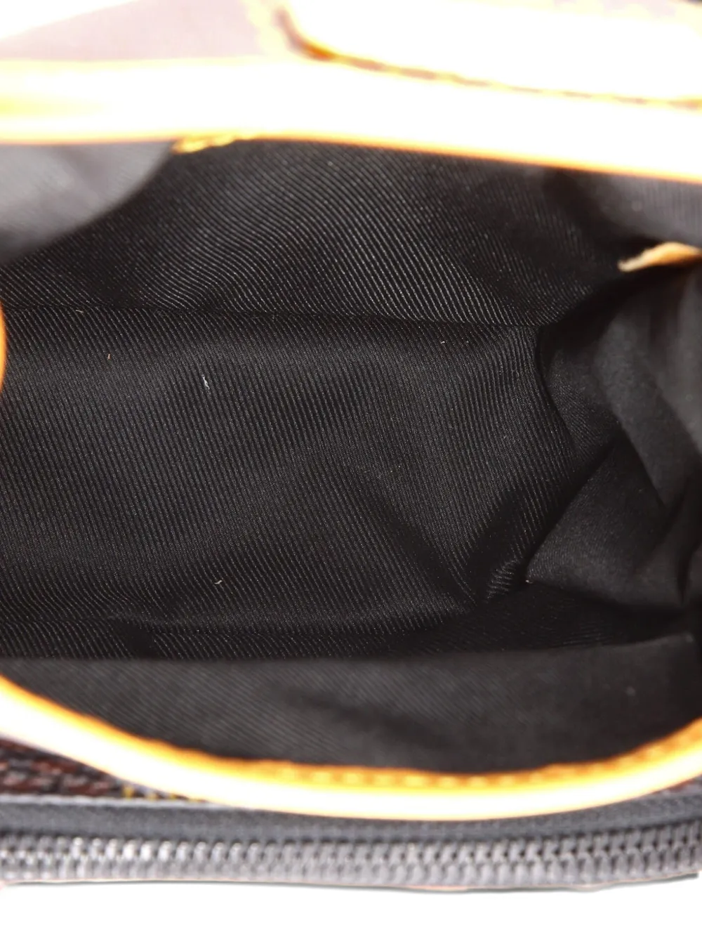 LOUIS VUITTON Pre-owned Nigo Amazone Messenger Bag Limited Edition Giant Damier And Monogram Canvas Nano Crossbody Bag In Brown