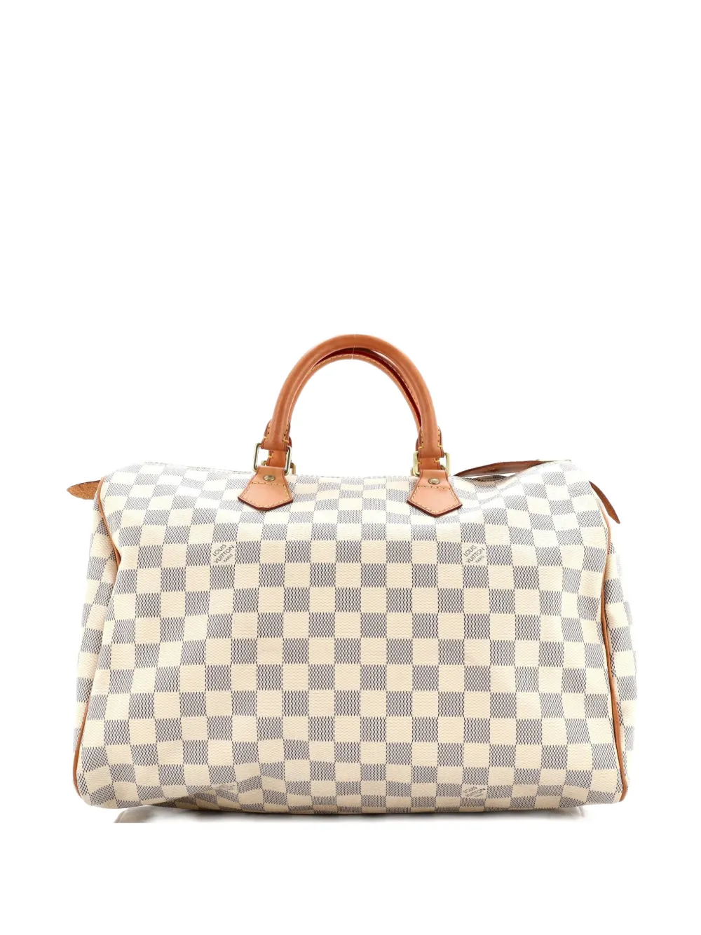 Louis Vuitton Pre-Owned Speedy Handbag Damier 35 satchel - Bianco