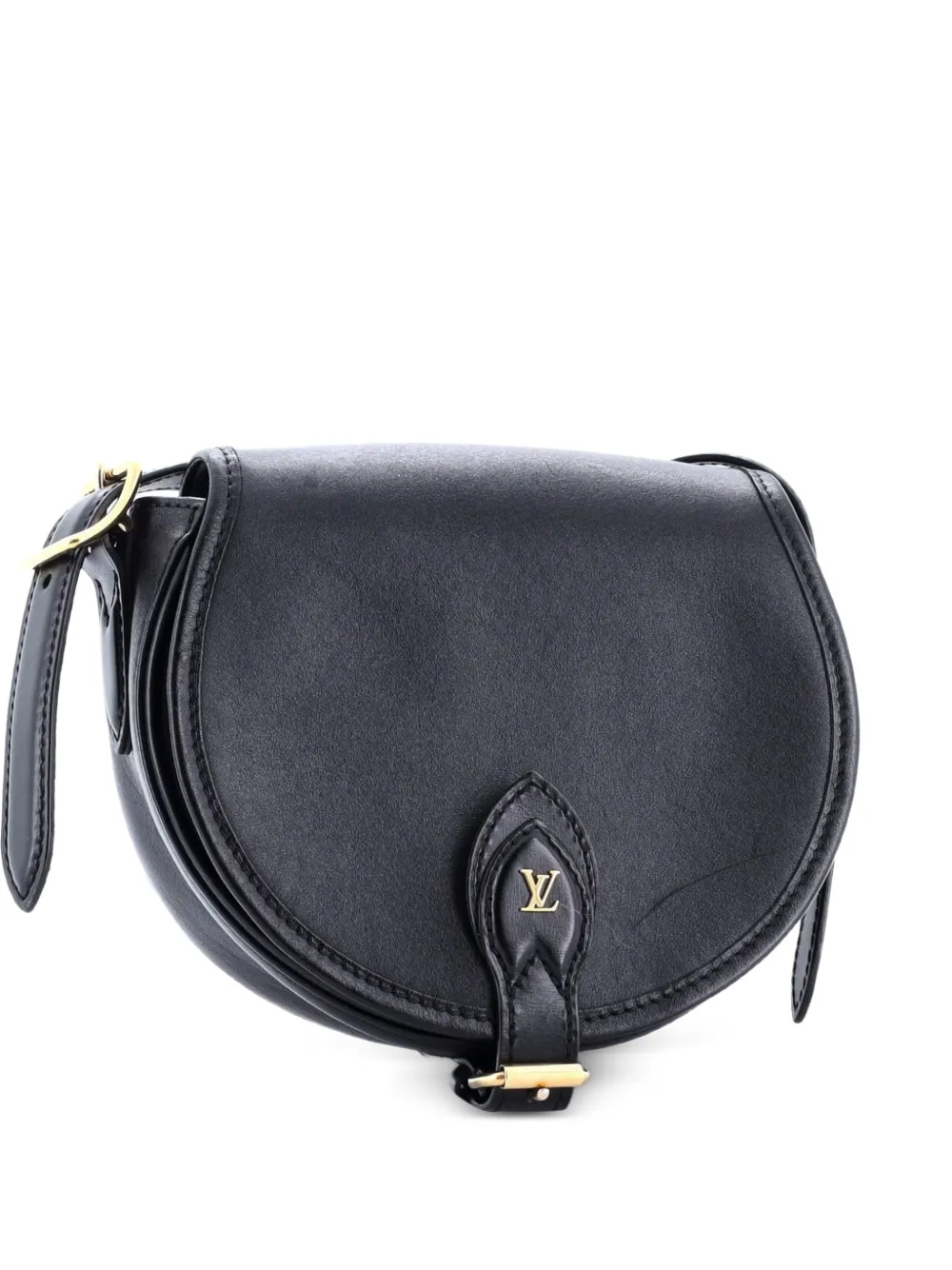 Louis Vuitton Pre-Owned Tambourin NM Handbag Leather crossbody bag - Nero