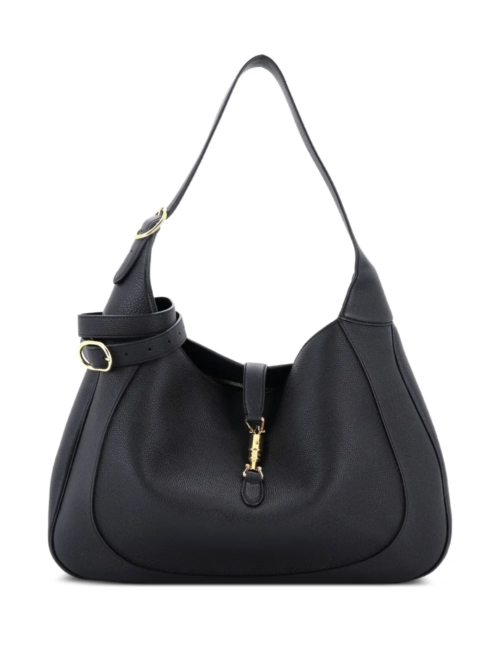 Gucci Pre-Owned Jackie 1961 Leather Large hobo bag - Nero