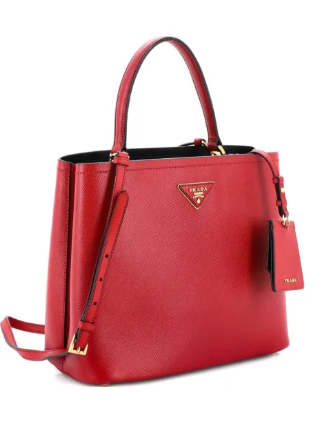 Prada Pre-Owned Panier Saffiano Leather Large bucket bag