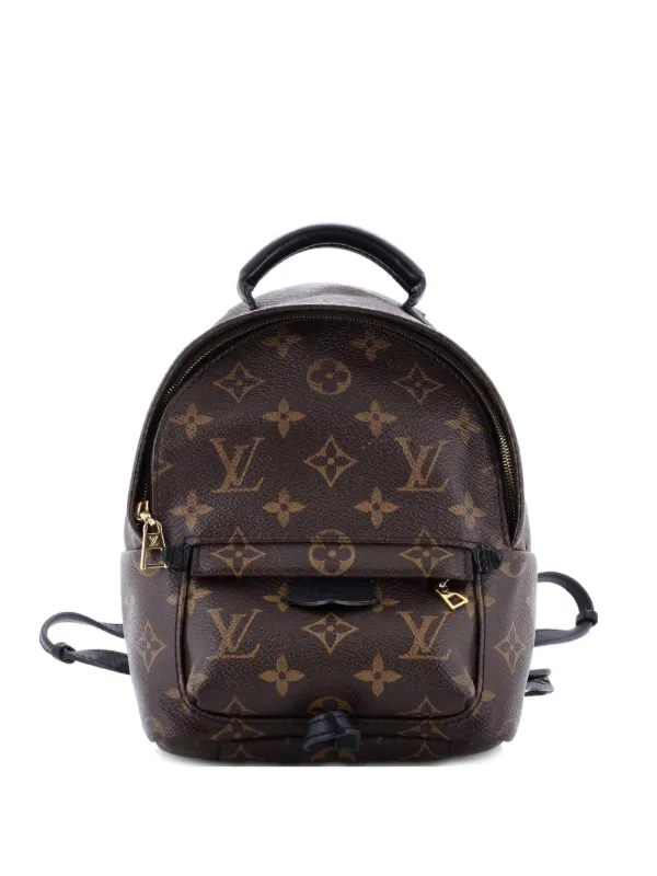 90s louis vuitton mini backpack Reverse Monogram Palm Springs w/ Tags Nicolas Ghesquire gave a surprising twist to the backpack Louis Vuitton Pre-Owned Palm Springs