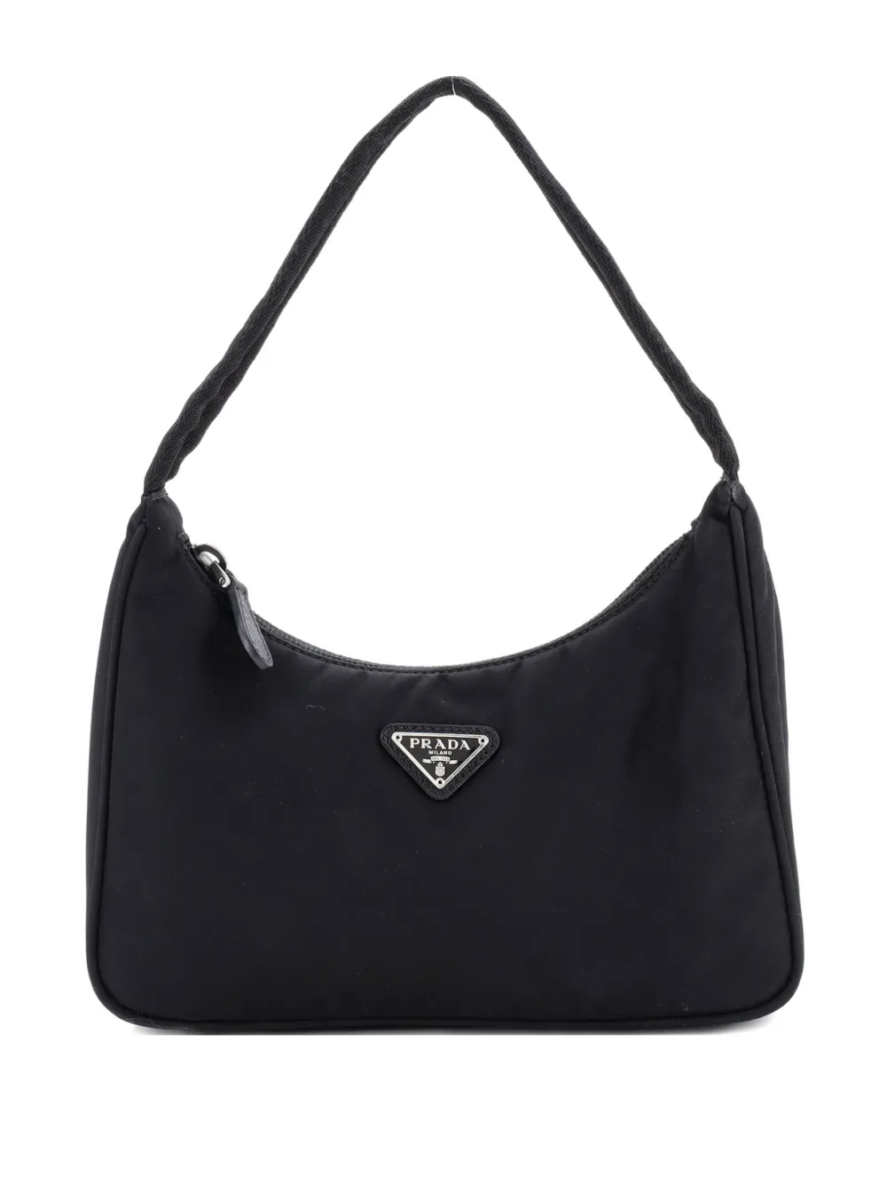 Prada Pre-Owned Re-Edition 2000 Tessuto Mini hobo bag - Nero