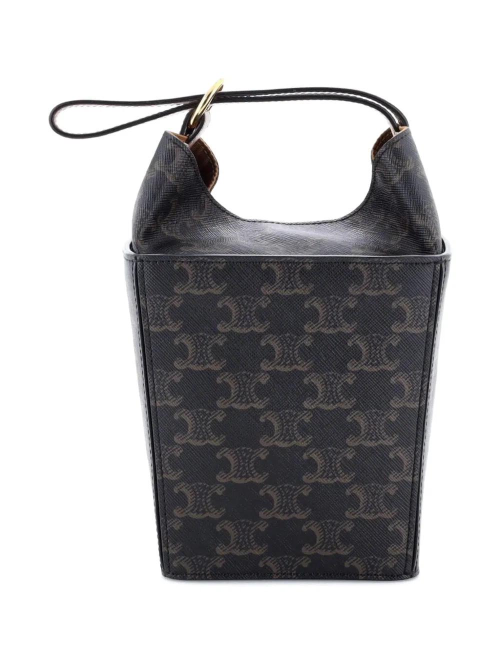 Celine Pre-Owned Strap Box Top Handle Bag Triomphe Coated Canvas satchel | Estilos de archivo | Image 2