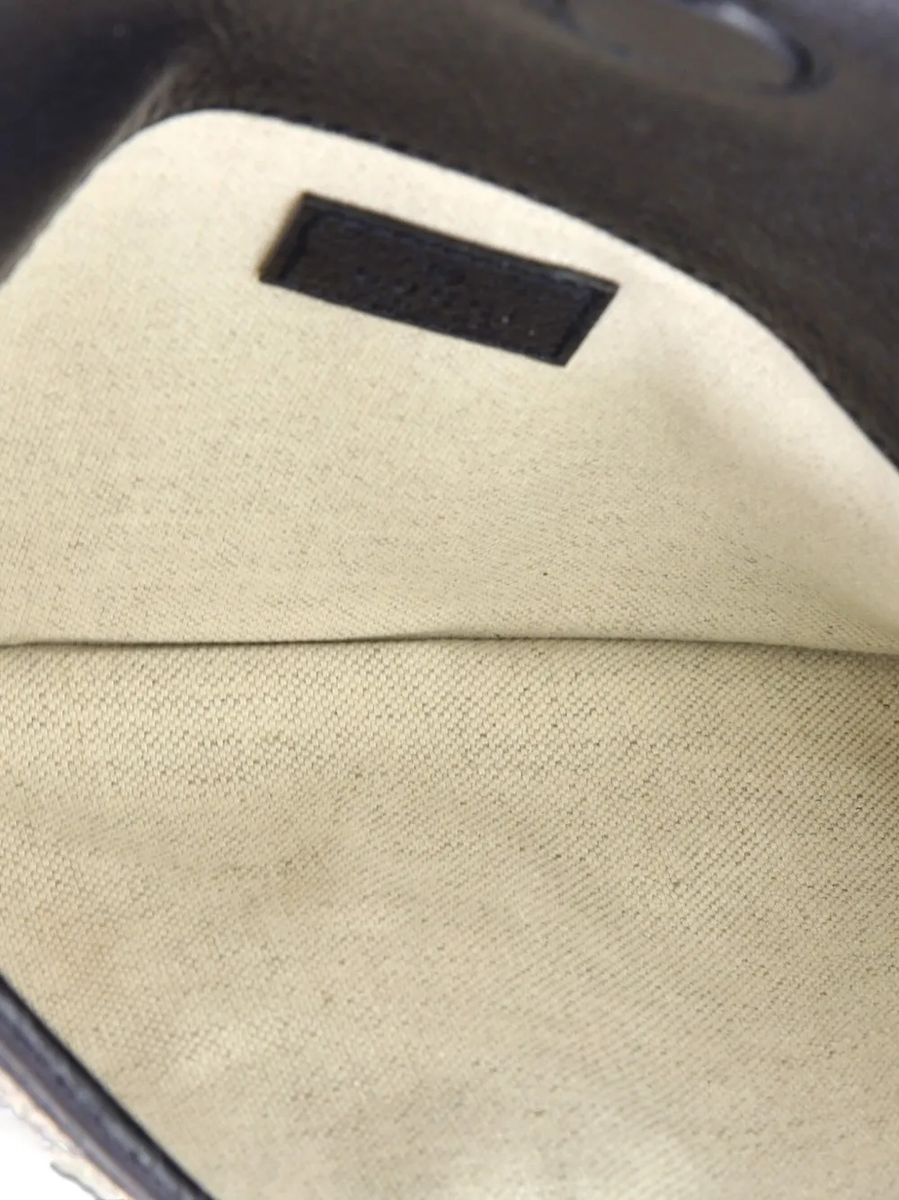 Pre-owned Gucci Ophidia Flap Gg Coated Canvas With Leather Belt Bag In Blue