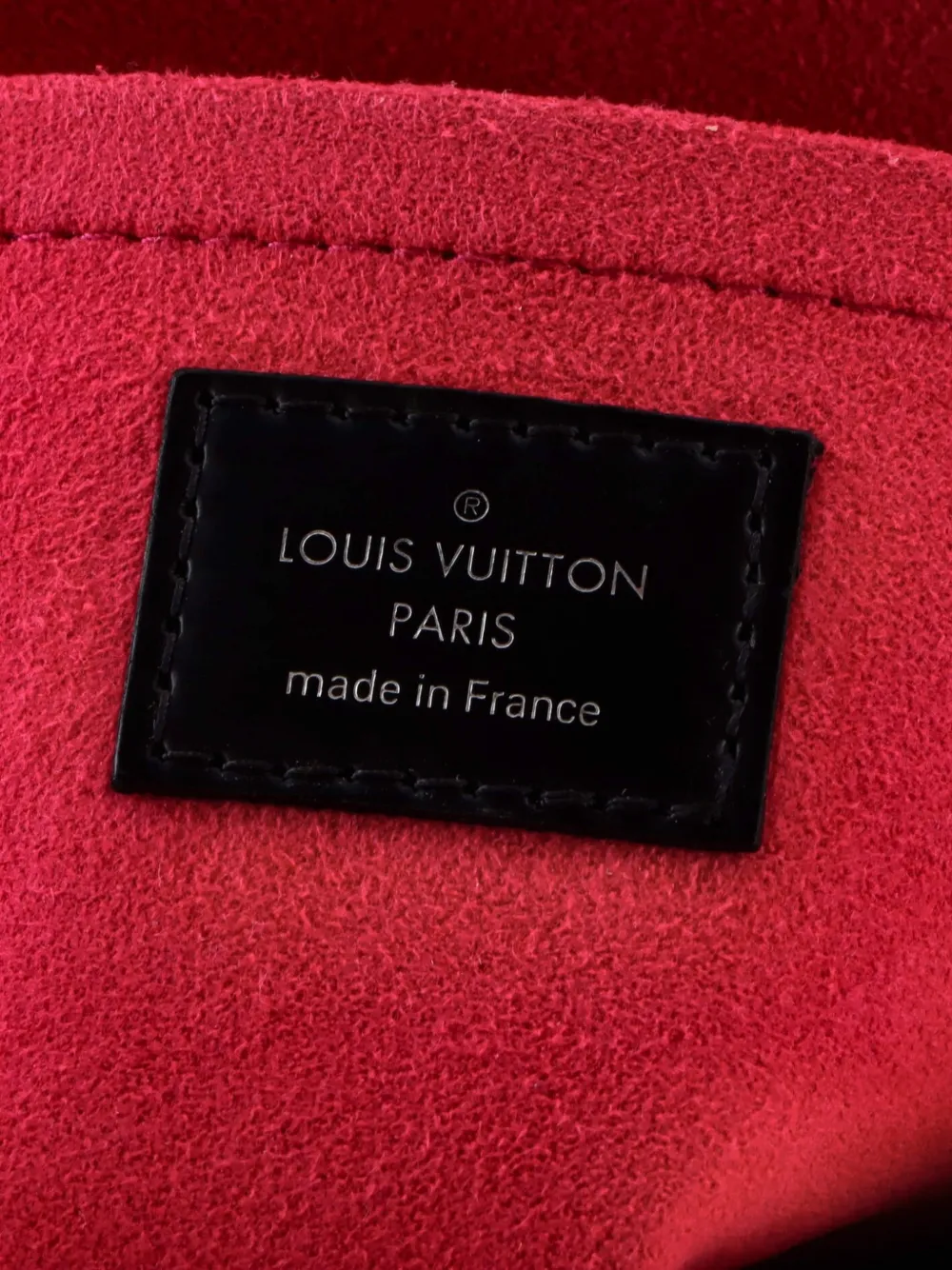 Pre-owned Louis Vuitton Cluny Top Handle Bag Epi Leather Mini Satchel In Black