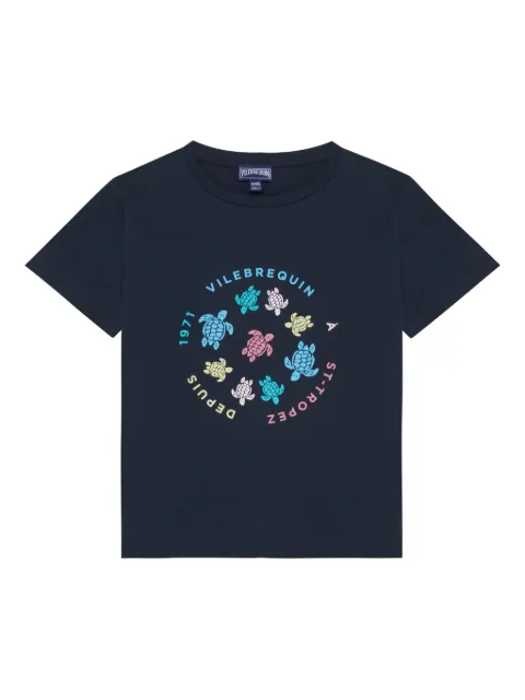 Vilebrequin Kids t-shirt imprimé à col rond