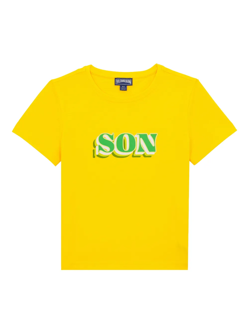 Vilebrequin Kids crew-neck T-shirt - Giallo