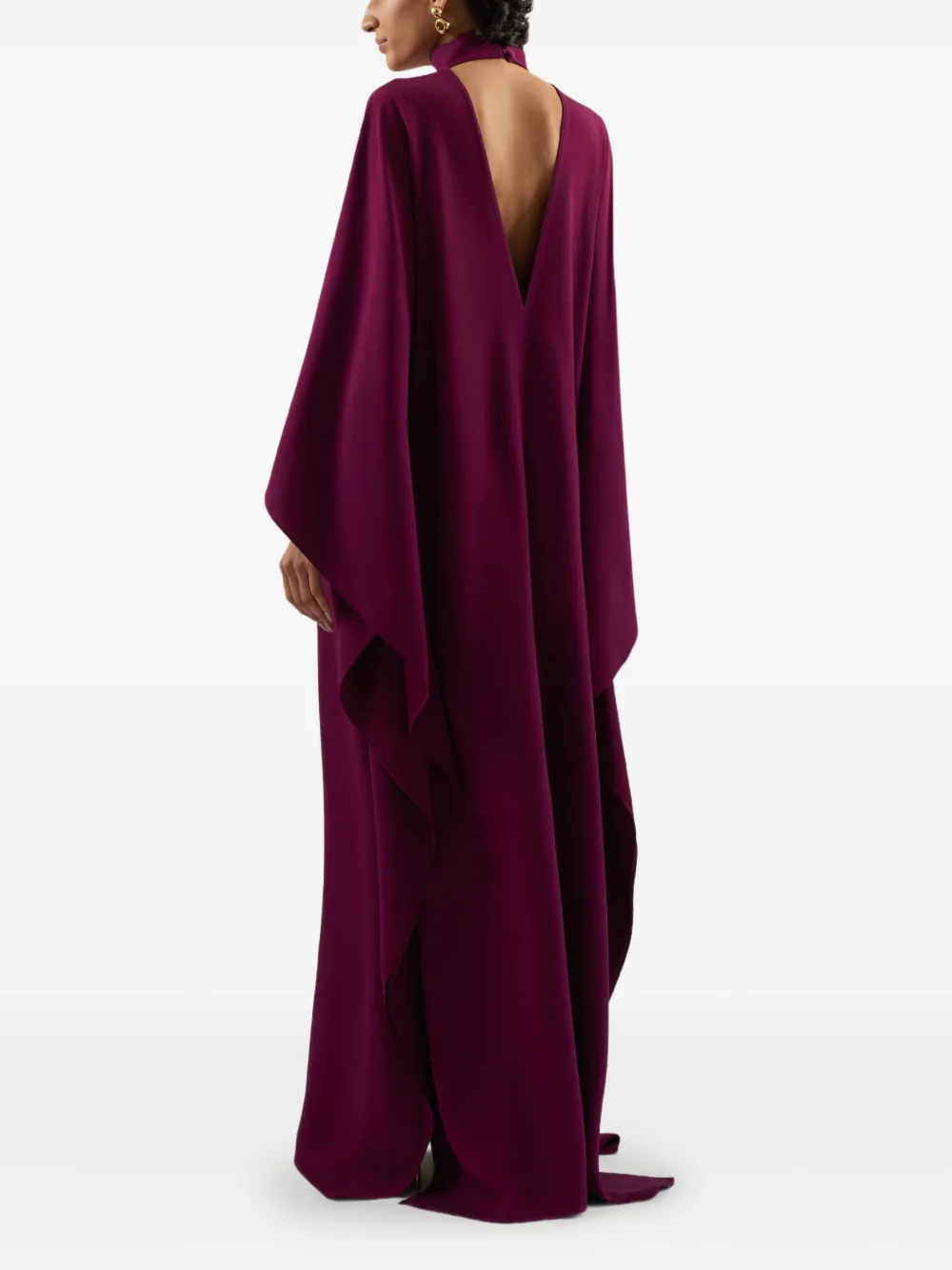  Taller Marmo Ooo Open-back Maxi Dress - Purple 