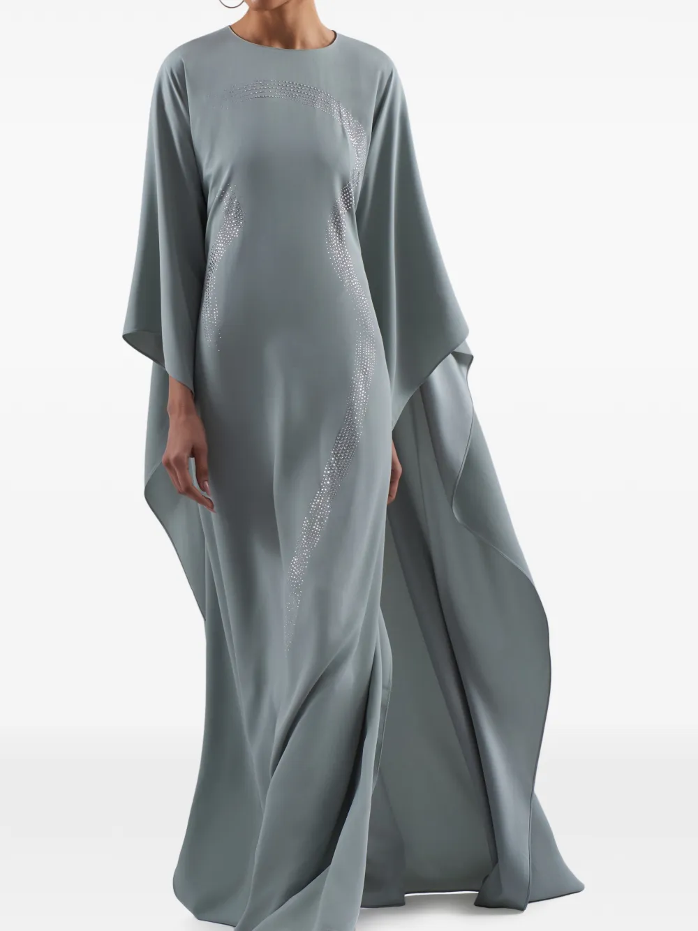 Taller Marmo Caesars maxi-jurk met stras Blauw