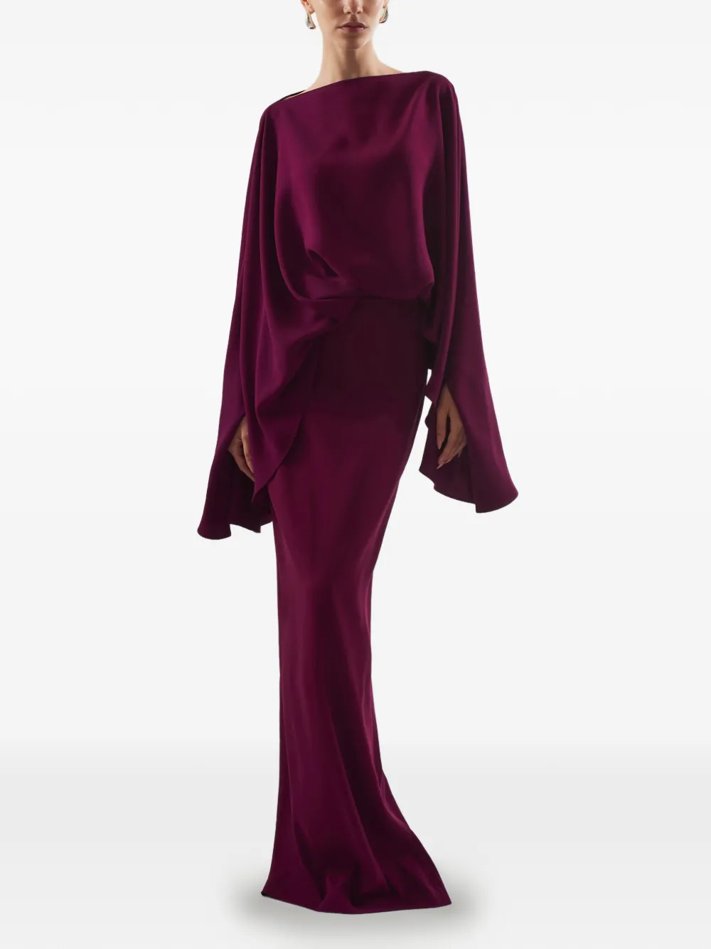 Taller Marmo Eolia maxi dress - Paars