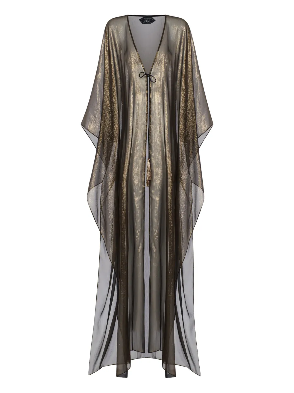 Taller Marmo Paradis Latin Maxikleid - Schwarz