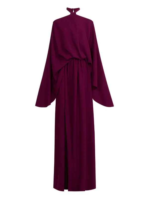taller marmo purple dress Taller Marmo Sundance Slit Maxi Dress | Purple