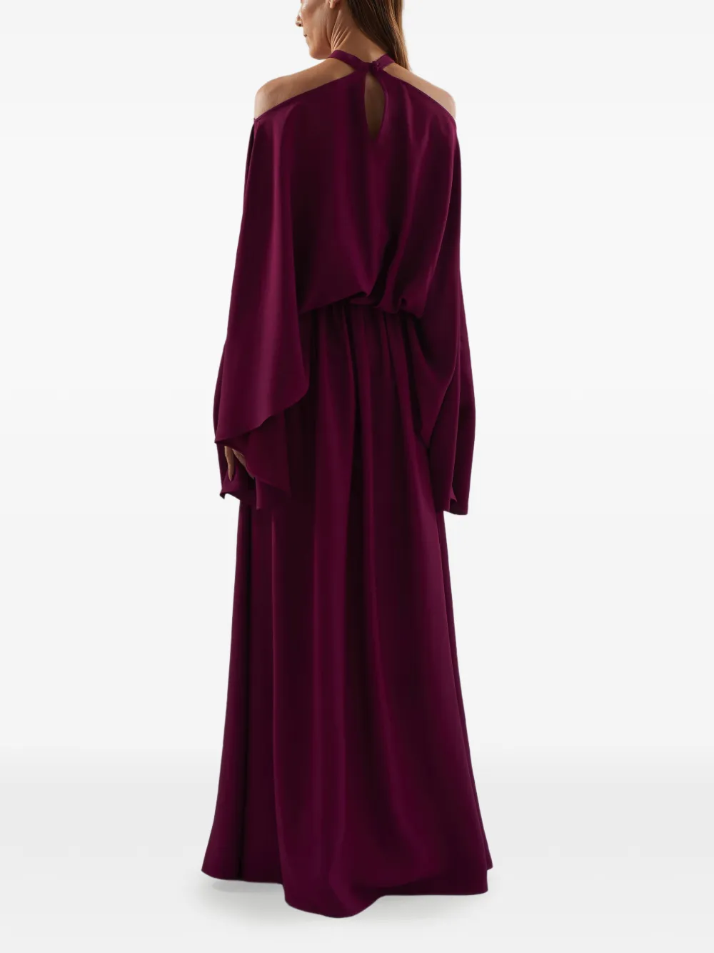 Taller Marmo Sundance maxi-jurk met split Paars