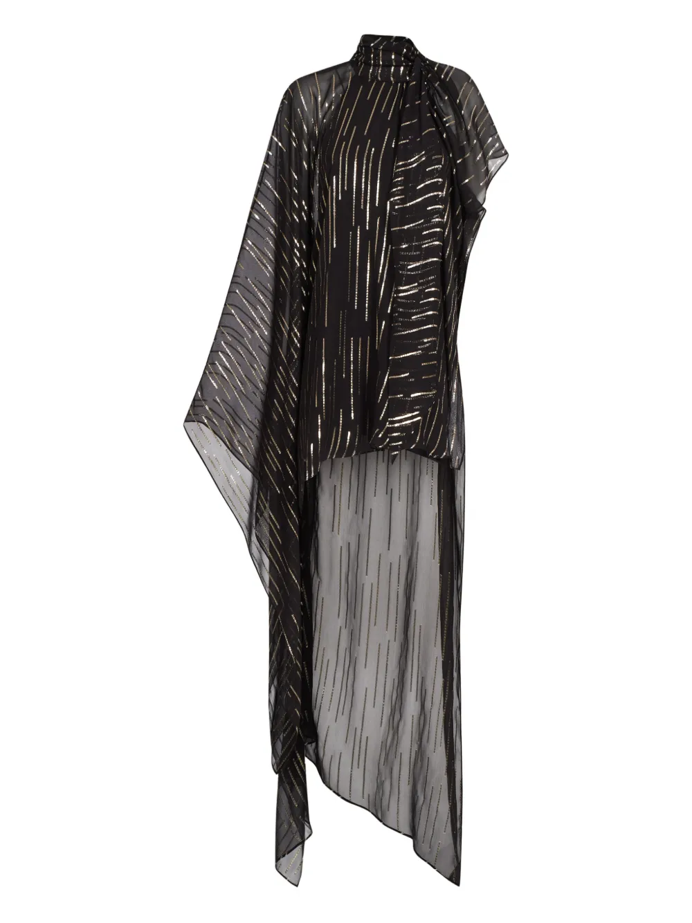 Taller Marmo Toronto striped dress - Nero