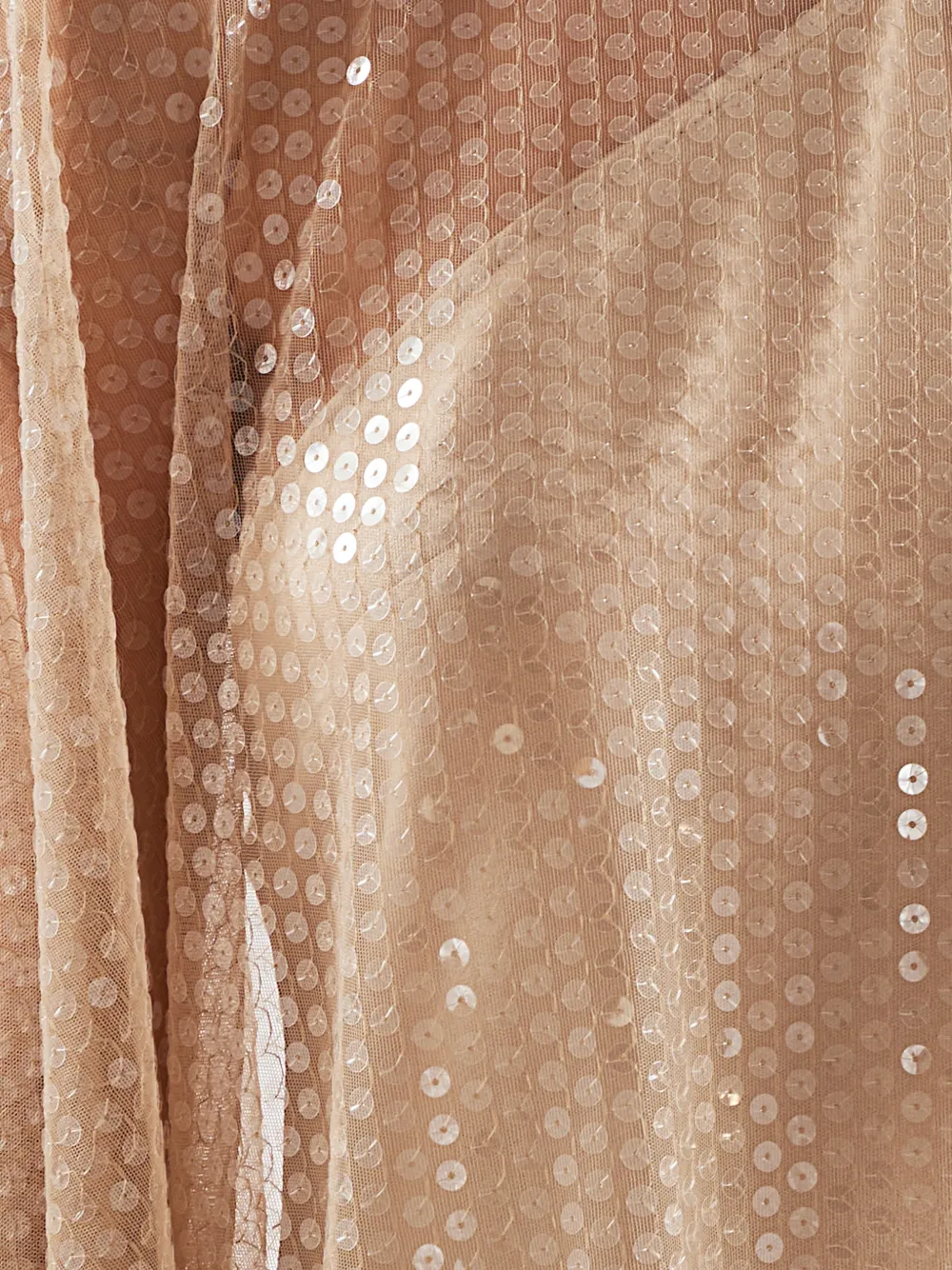 Taller Marmo Jurk met pailletten Beige