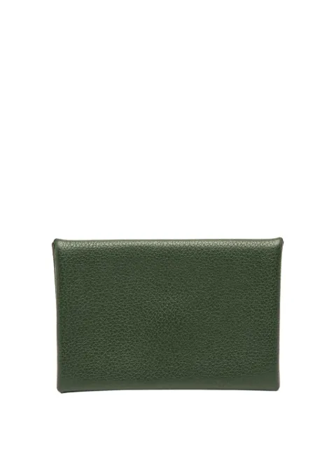Hermès Pre-Owned 2017 Epsom Verso Calvi card holder