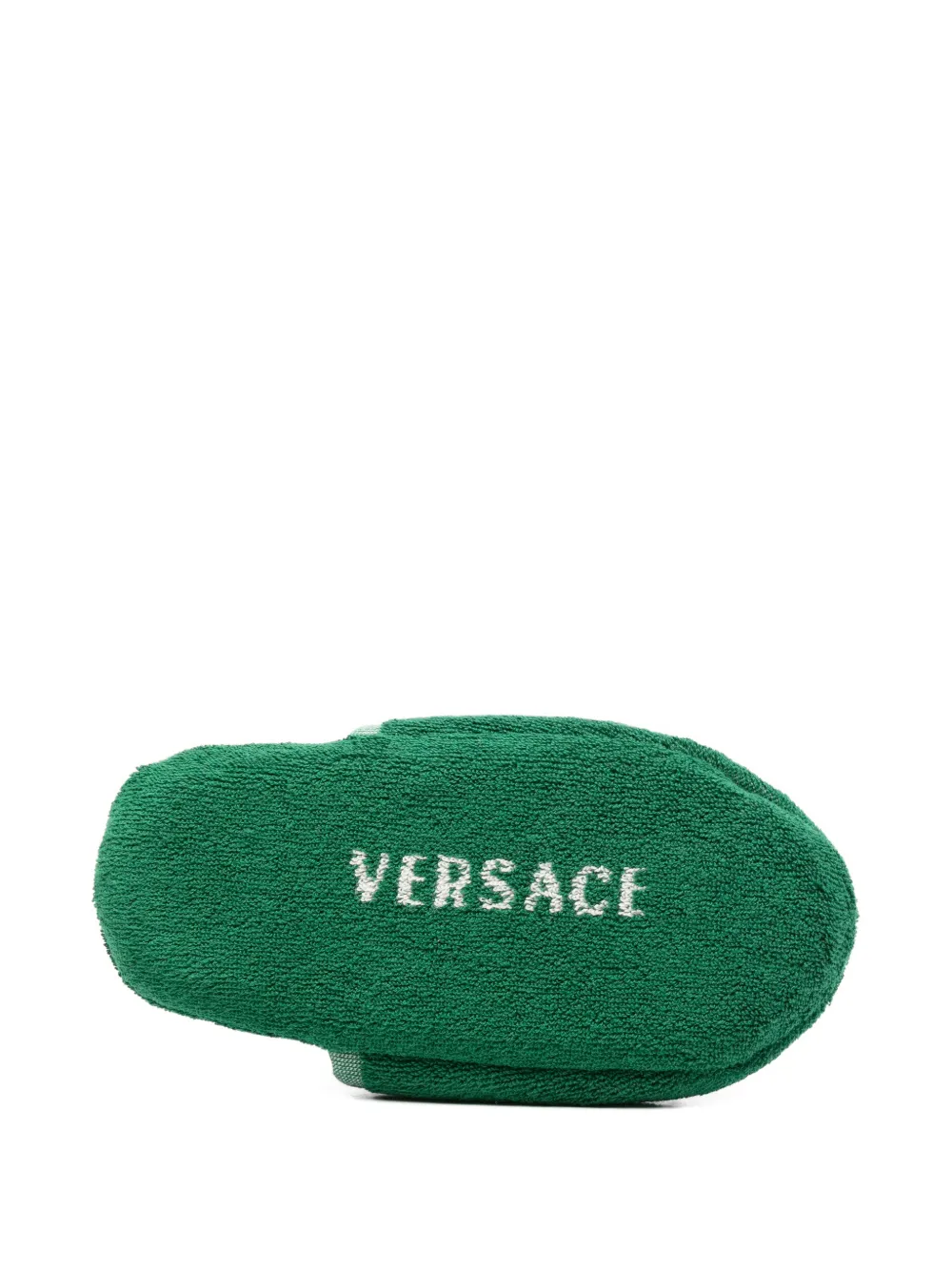 Versace Medusa-motif slippers Groen