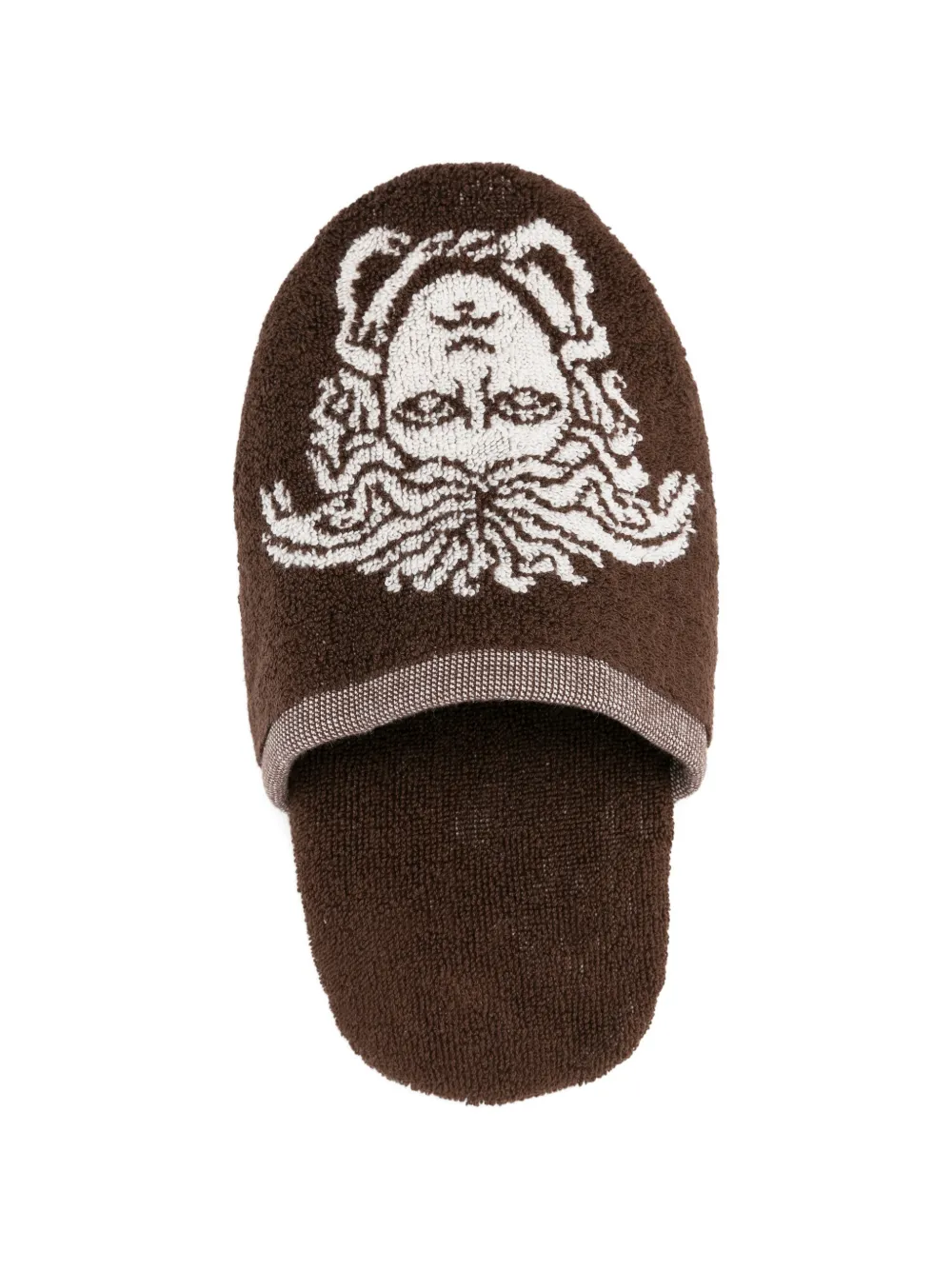 Versace jacquard medusa slippers Bruin